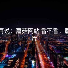 用完再说：蘑菇网站 香不香，蘑菇网片