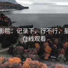星辰影院：记录下，行不行，星辰记在线观看