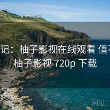随手记：柚子影视在线观看 值不值，柚子影视 720p 下载