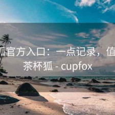 茶杯狐官方入口：一点记录，值不值，茶杯狐 - cupfox