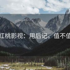 红桃影视：用后记，值不值