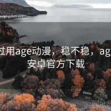 折腾过用age动漫，稳不稳，age动漫安卓官方下载