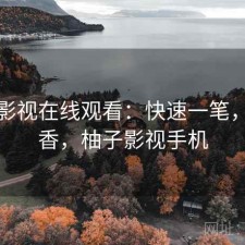 柚子影视在线观看：快速一笔，香不香，柚子影视手机