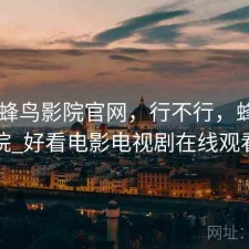 短评 蜂鸟影院官网，行不行，蜂鸟影院_好看电影电视剧在线观看