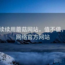断断续续用蘑菇网站，值不值，蘑菇网络官方网站