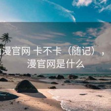 age动漫官网 卡不卡（随记），age动漫官网是什么